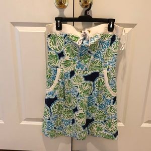 Lilly Pulitzer strapless sundress